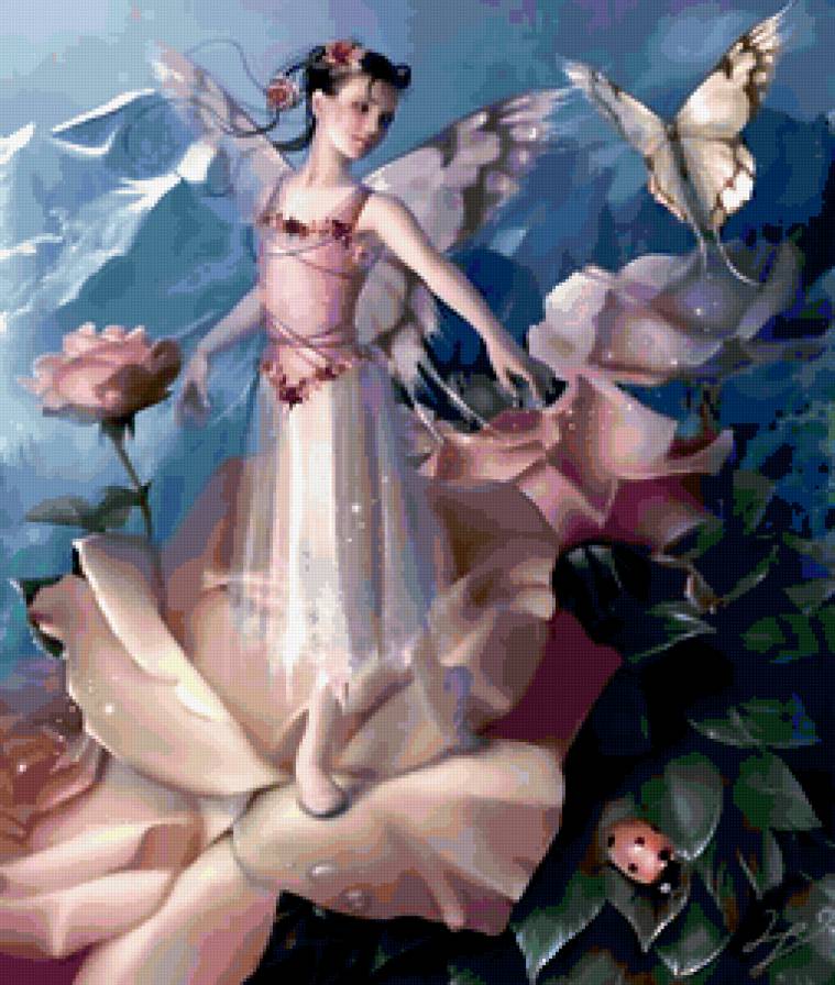 №335001 - природа, женская красота, эльф, девушка - предпросмотр