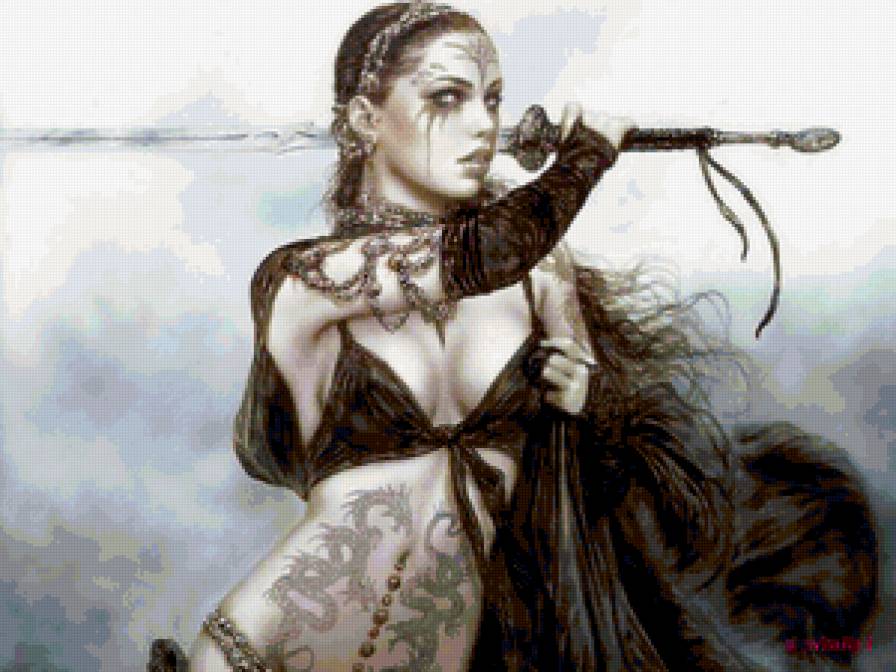 №335022 - девушка, воин, женская красота - предпросмотр