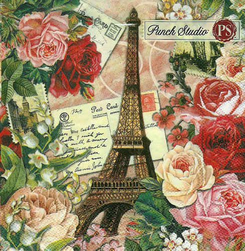 Париж - картина - оригинал