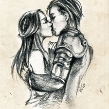 Схема вышивки «Ромео и Жулиета»