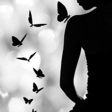 Схема вышивки «Бабочки»