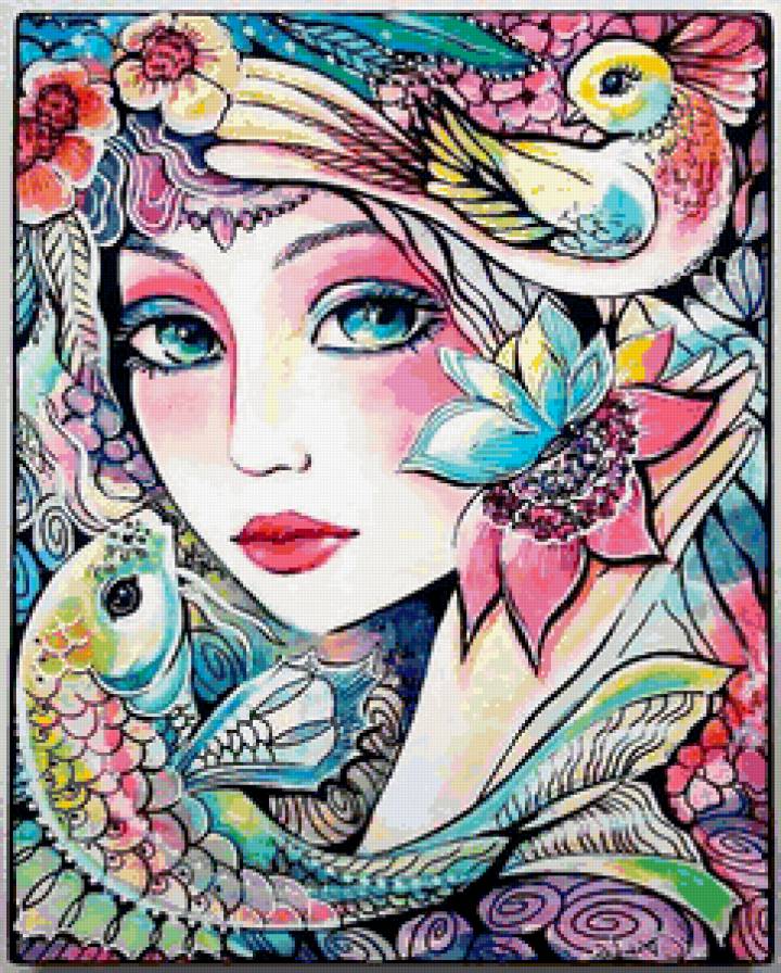 восточная девушка - предпросмотр