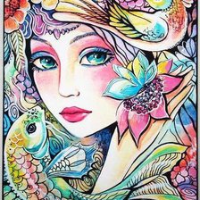 восточная девушка