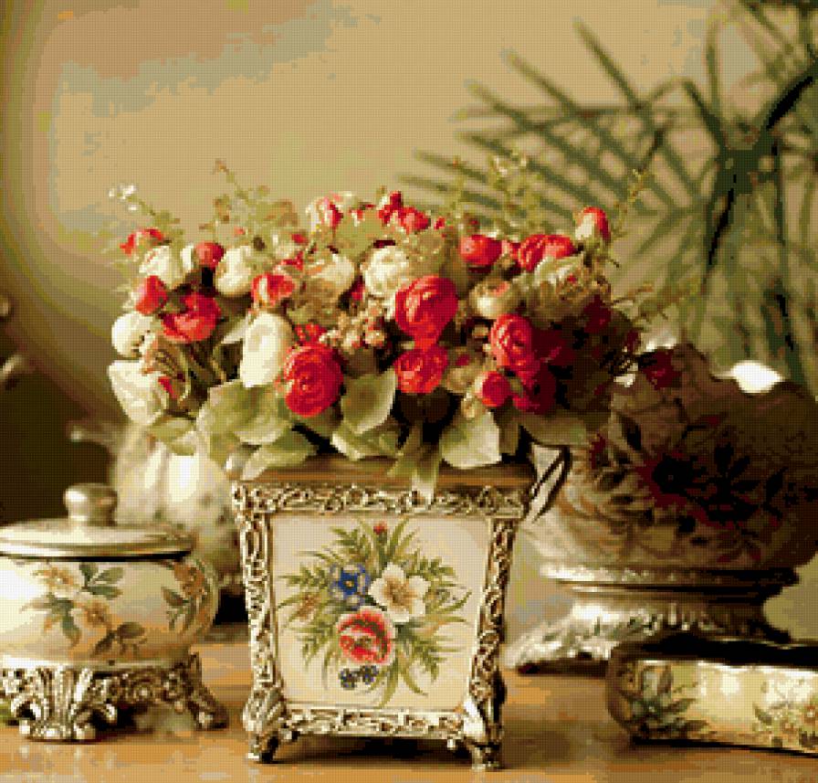 Цветочное настроение - красота. натюрморт - предпросмотр