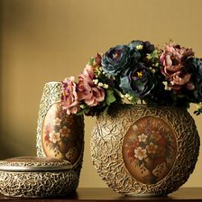 Схема вышивки «Цветочная фантазия»