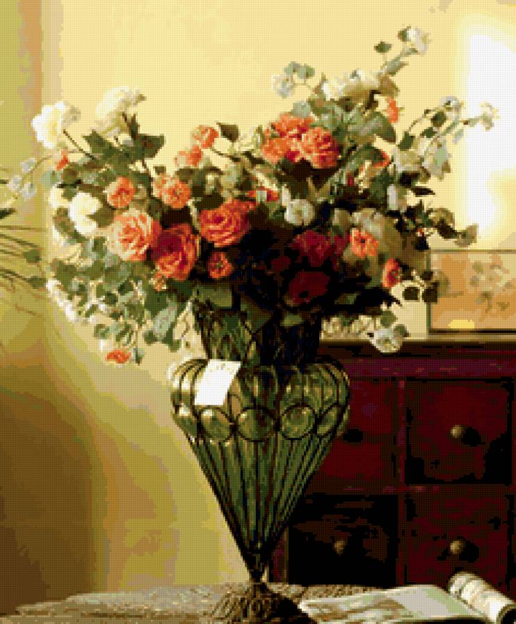 Цветочное настроение - цветы - предпросмотр