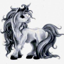 Схема вышивки «Единорог»