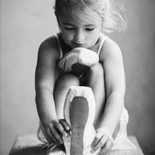 Схема вышивки «Балерина»