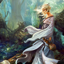 Схема вышивки «У ручья»