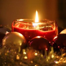 Схема вышивки «свеча»