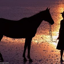 Схема вышивки «пейзаж»