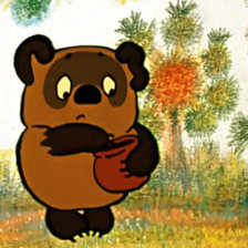 Схема вышивки «Винни-пух»