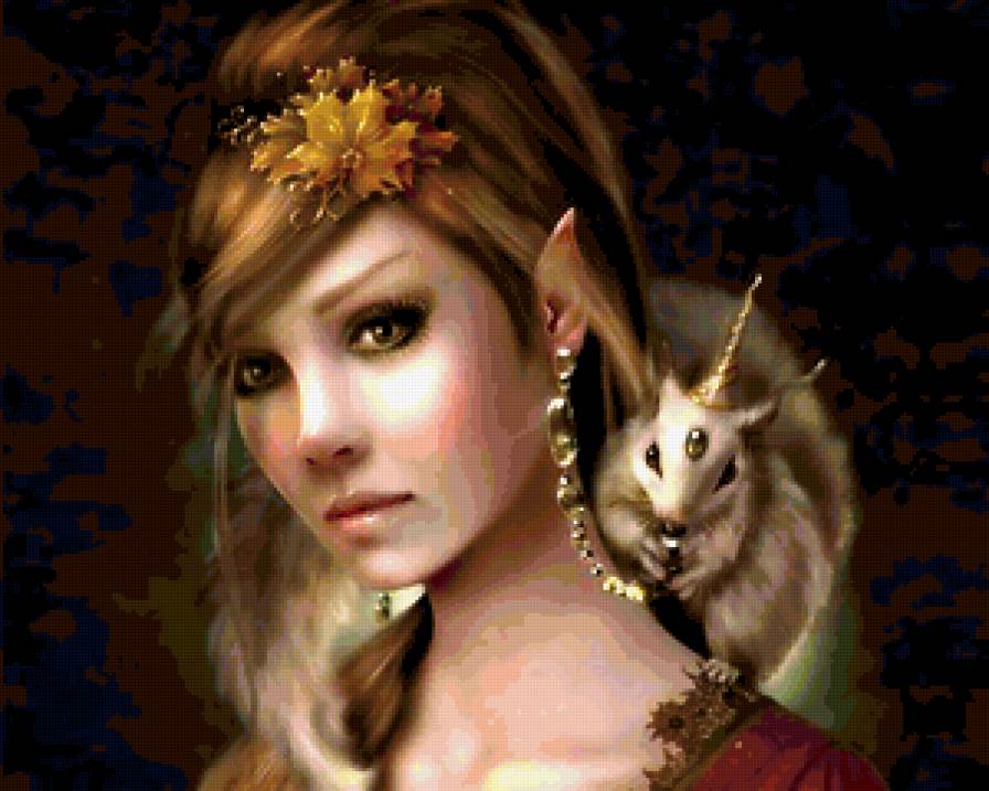 №336238 - девушка, фэнтези, женская красота - предпросмотр