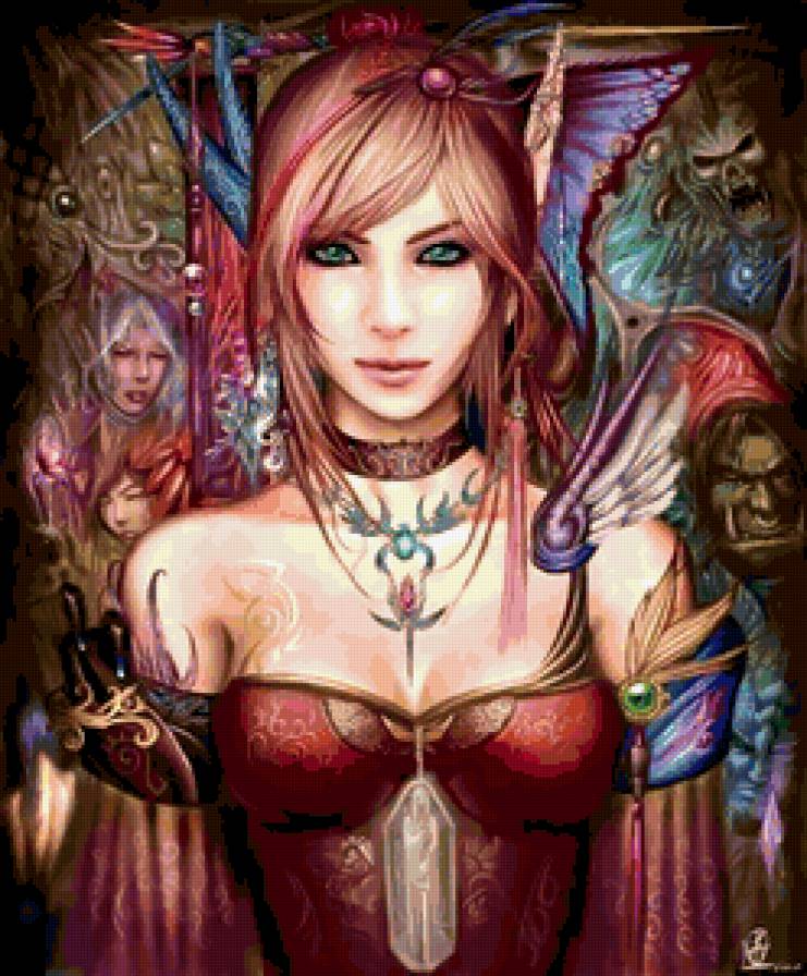 №336279 - женская красота, фэнтези, девушка - предпросмотр