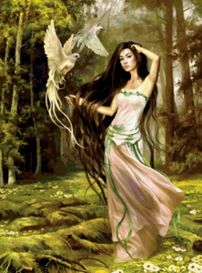 №336296 - женская красота, девушка, фэнтези - предпросмотр