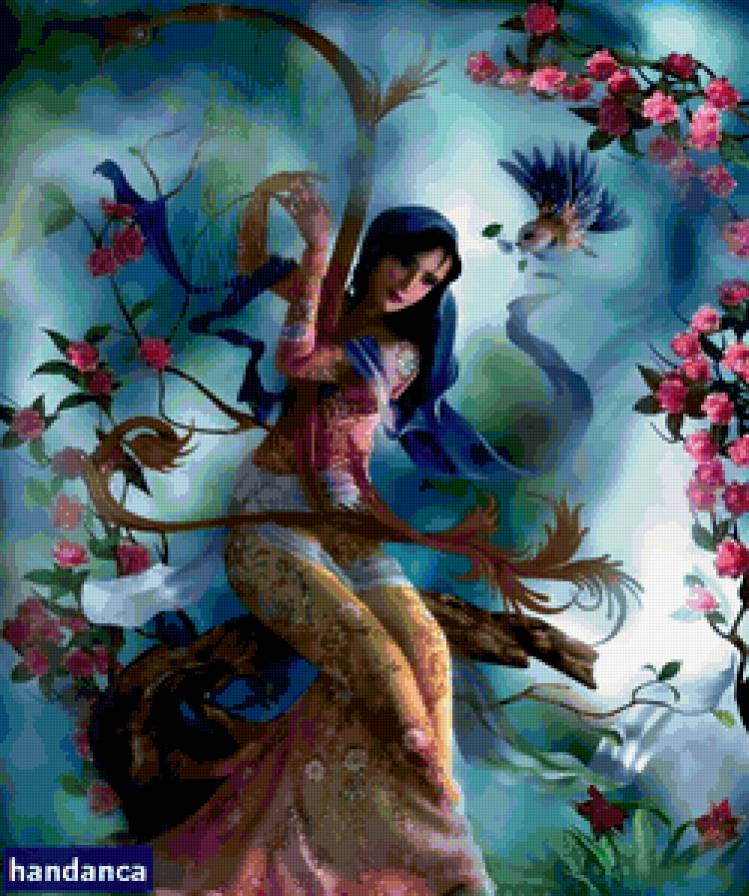 №336325 - женская красота, девушка, фэнтези - предпросмотр