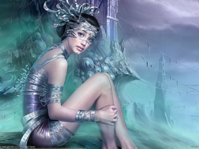 №336342 - фэнтези, женская красота, девушка - оригинал