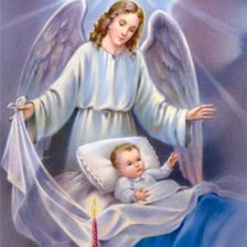 Схема вышивки «ангелы»