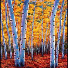 Схема вышивки «осень»