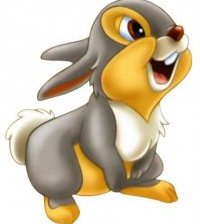 Схема вышивки «заяц»