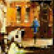 Предпросмотр схемы вышивки «город осенью» (№336654)