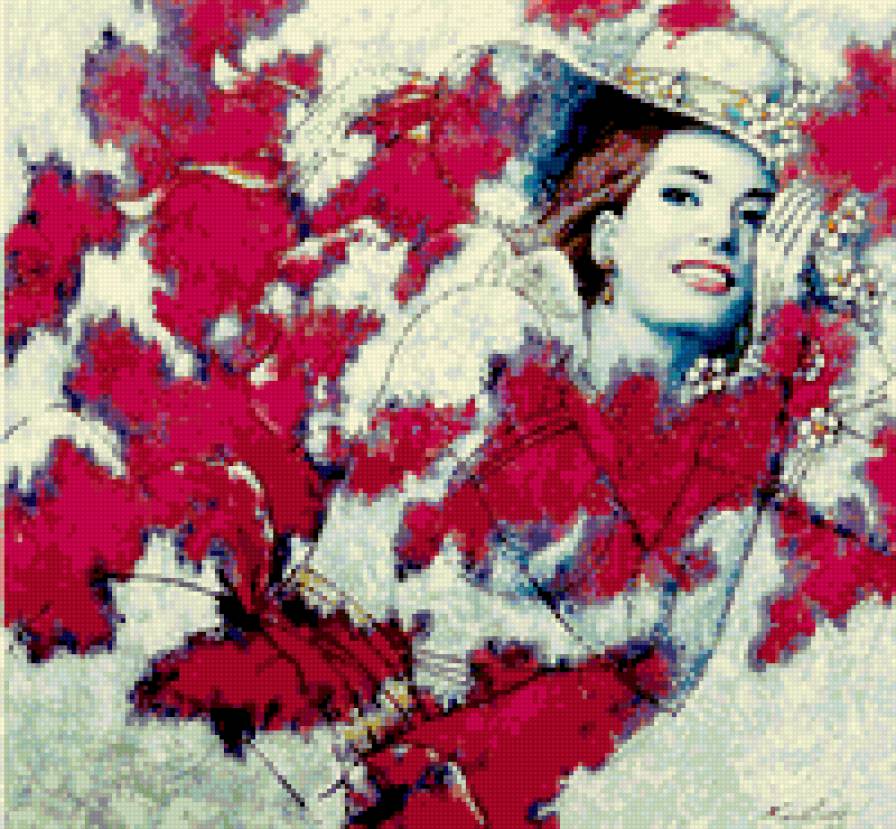 маки - девушки, красота - предпросмотр