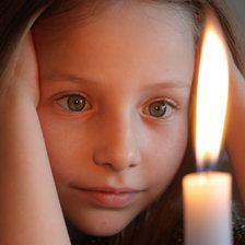 Схема вышивки «глядя на свечу 2»