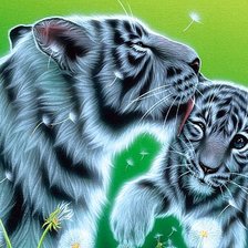 Схема вышивки «Заботливая мамочка»