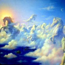 Фантазия с облаками