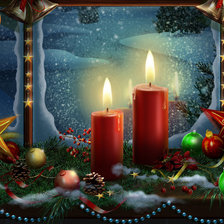 новогоднее окошко