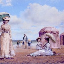 Схема вышивки «Беззаботные дни, Alan Maley»