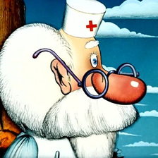 Схема вышивки «Доктор Ай-болит»