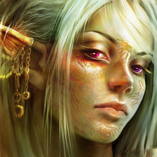 Схема вышивки «Прекрасный эльф»