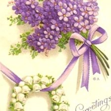 Схема вышивки «Подкова  на счастье»