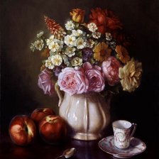 Схема вышивки «Цветочное настроение»