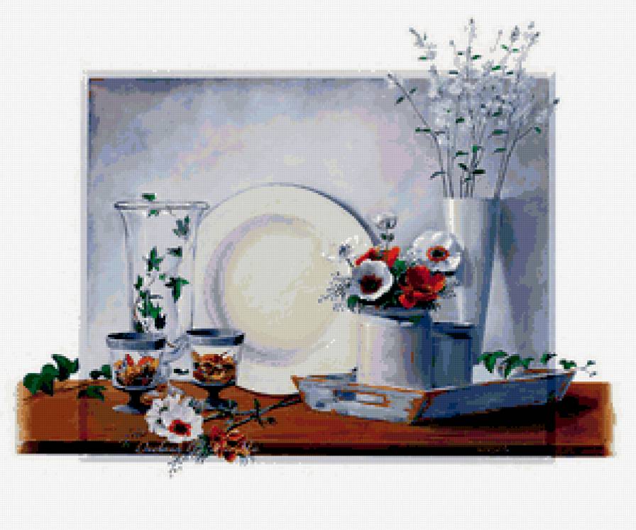 Цветочное настроение - красота, кухня, цветы - предпросмотр