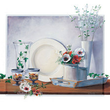 Схема вышивки «Цветочное настроение»