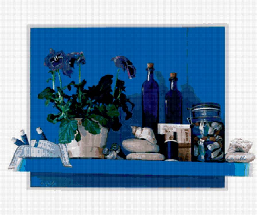 Цветочное настроение - натюрморт - предпросмотр