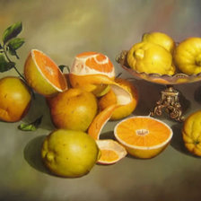 Схема вышивки «Лимончики»