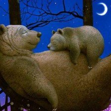 Схема вышивки «мишки»