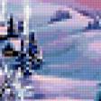 Предпросмотр схемы вышивки «Зимний пейзаж» (№338420)