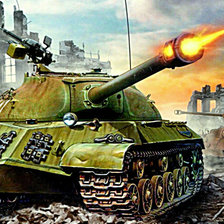 Схема вышивки «ИС-3»