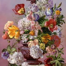 Схема вышивки «букет43»