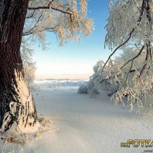 Схема вышивки «зима»