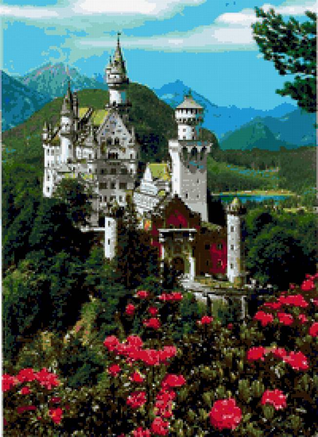 замък "Нойшвайнщайн" 1 - замък - предпросмотр