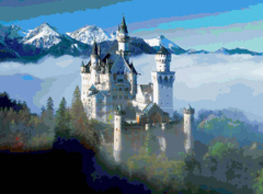 замък "Нойшвайнщайн" 4 - замък - предпросмотр