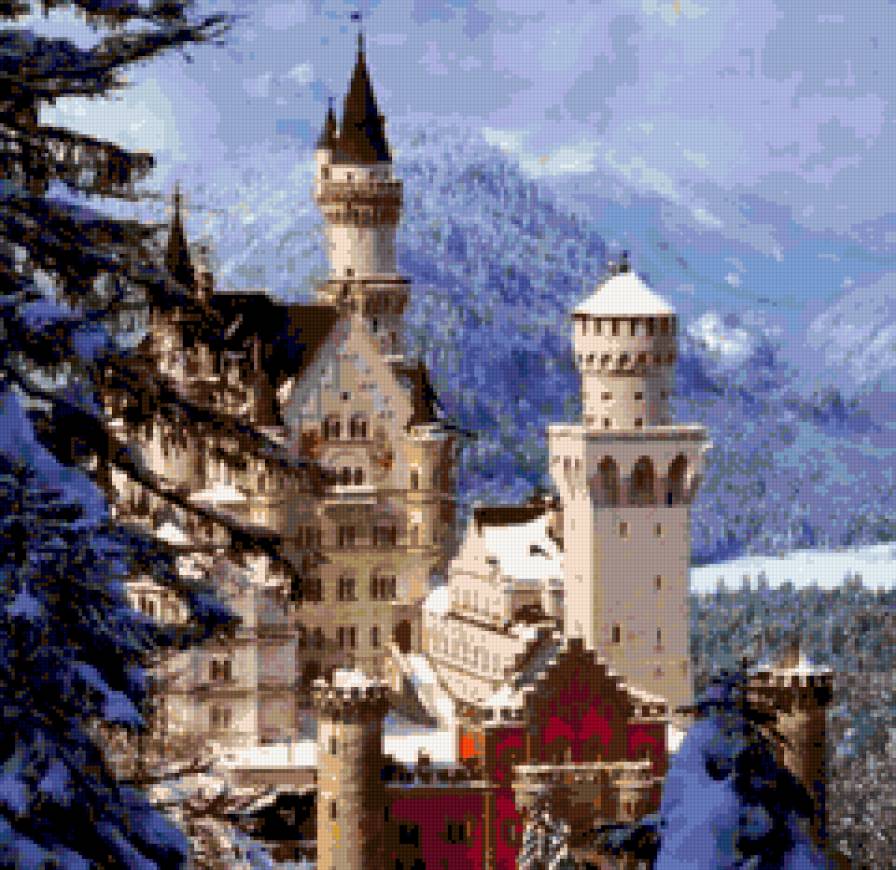 замък "Нойшвайнщайн" 6 - замък - предпросмотр