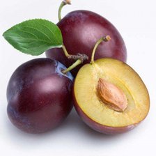 Схема вышивки «сливы»