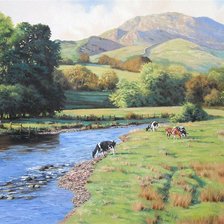 Пейзажи Тони Вудинга