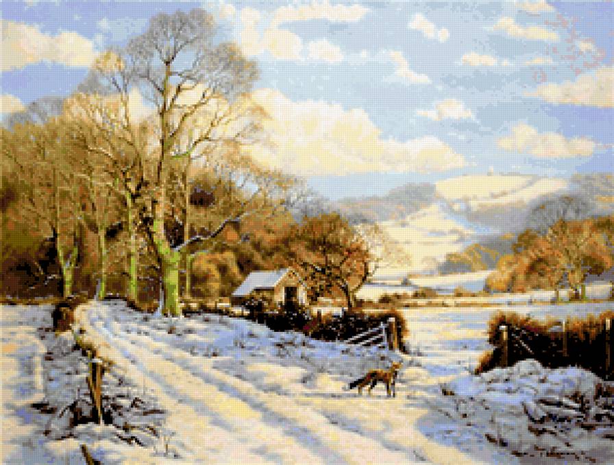 Пейзажи Тони Вудинга - сельский пейзаж, тони вудинг, пейзаж - предпросмотр